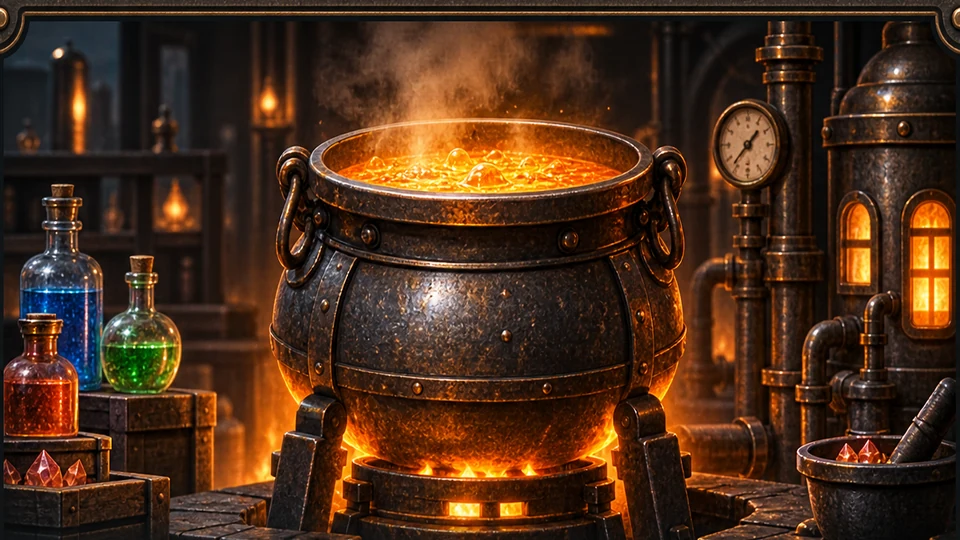 Cauldrons guide artwork