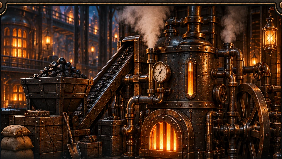 Steam & Fuel guide artwork