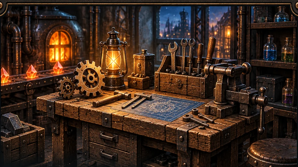 Workbench guide artwork